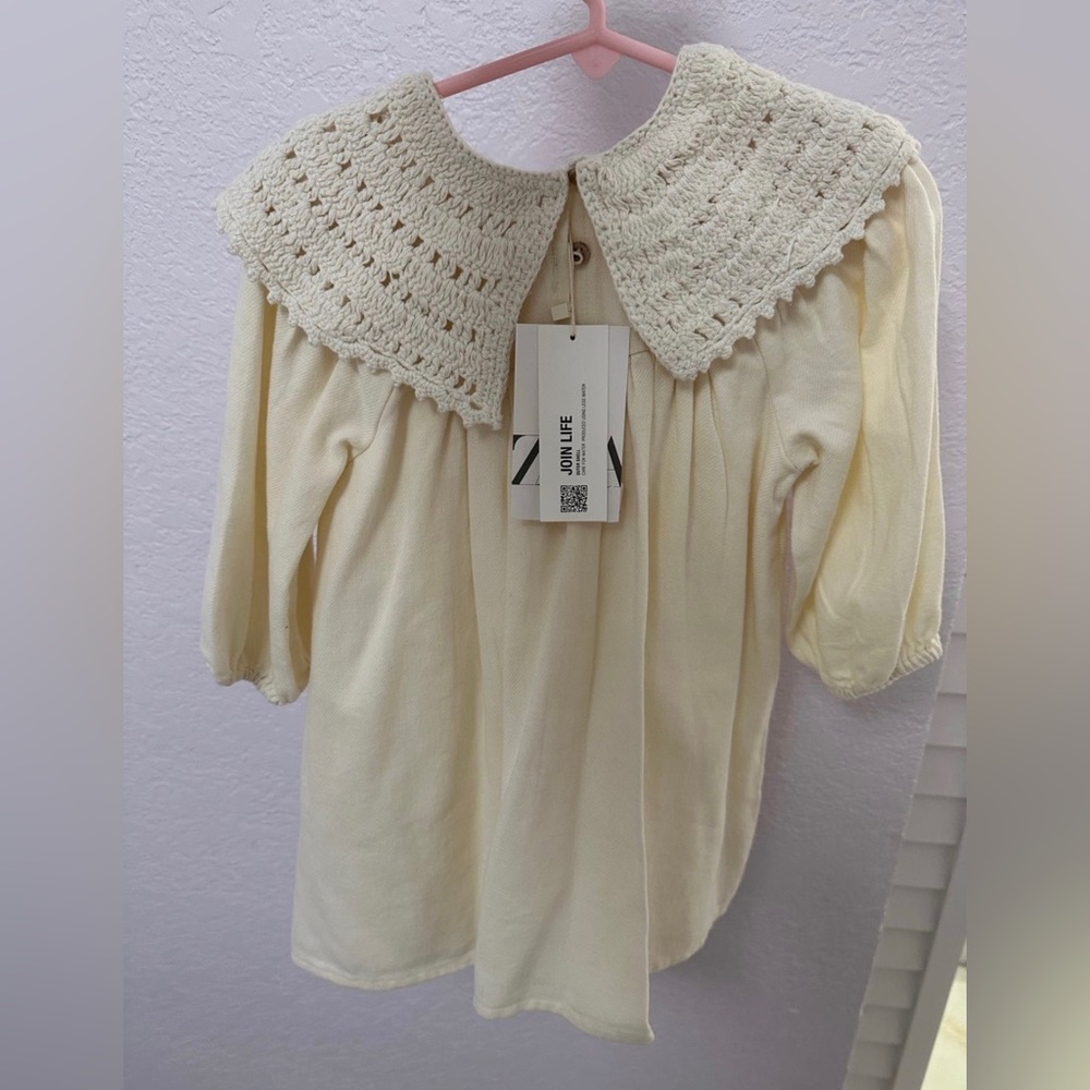 Baby girl ZARA DRESS NEW WITH TAGS 3t